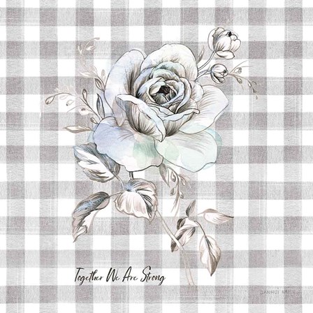 Sketchbook Garden IX Checker Together by Danhui Nai art print