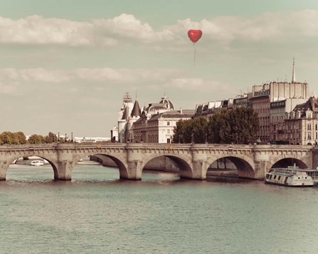 Paris Bridges by Keri Bevan art print