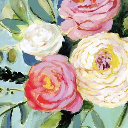 Brushy Floral II by Victoria Borges art print