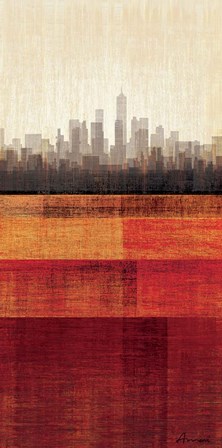 Metropolitan Jewel-Box - Ruby by Amori art print