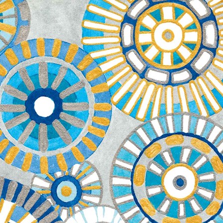 Circle Delight III by Debbie Banks art print