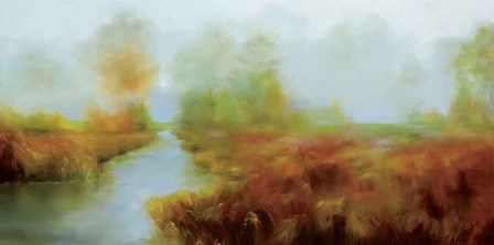 Fraser River Park by Tetiana Zakharova art print