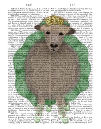 Ballet Sheep 4 Book Print by Fab Funky art print