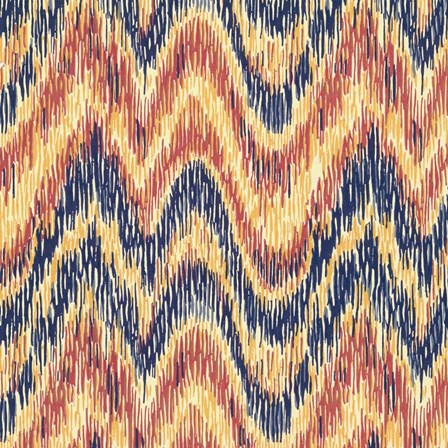 Flame Stitch Motif V by Baxter Mill Archive art print