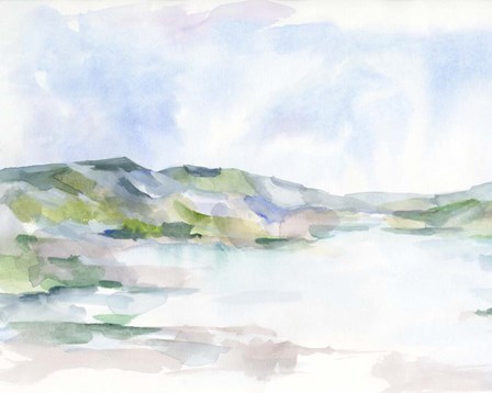 Pastel Seaside I by Ethan Harper art print
