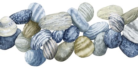 Found Pebbles III by Grace Popp art print