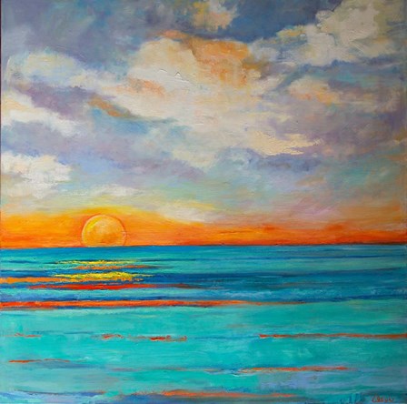 Zuma Beach Dream by Alexi Fine art print