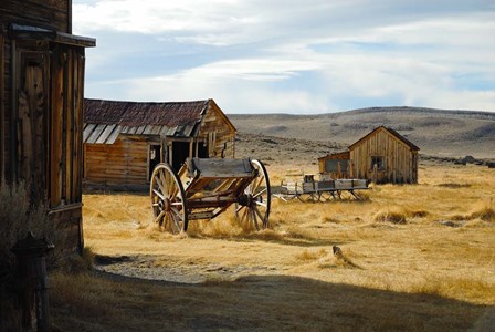 Wheel &amp; Sled by Jerome Andrews art print