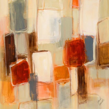 Peaceful Prelude Square I by Lanie Loreth art print