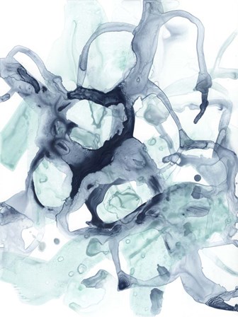 Blue Cavern I by June Erica Vess art print