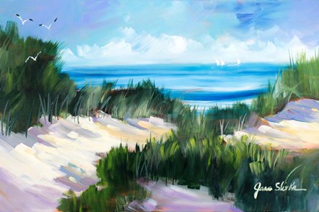 Dune Shoreside by Jane Slivka art print