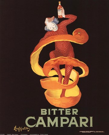 Bitter Campari by Leonetto Cappiello art print