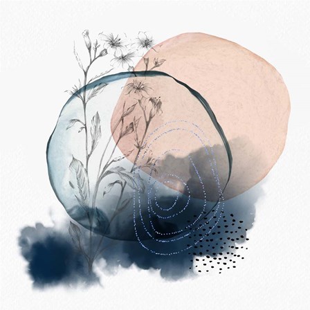 Abstract Art Composition VII by Bay Solace art print