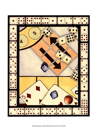 Gaming I by Vision Studio art print