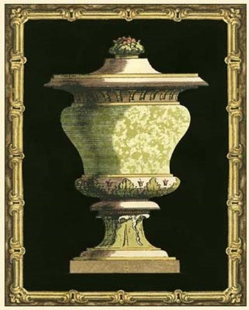 Framed Urn II by Vision Studio art print