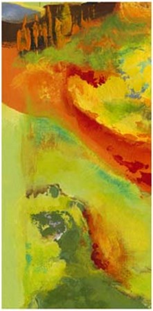 Blazing Color Panel II by Nancy Slocum art print