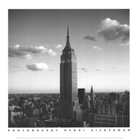 Empire State Building by Henri Silberman art print