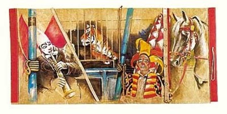 Circus Circus by Rolf Knie art print