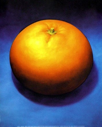 Orange by Justin Heath art print