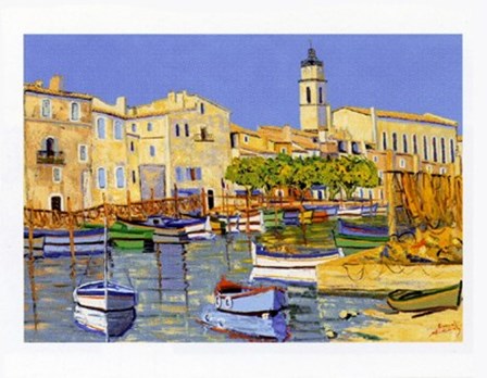 Martigues by Ernest Audibert art print