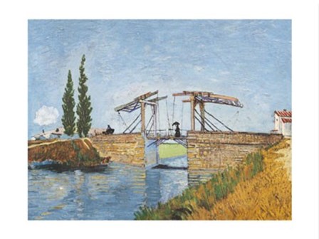 Le Pont de Langlois, Arles by Vincent Van Gogh art print