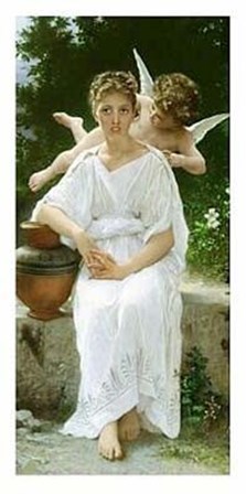 Premiers Amours by William Adolphe Bouguereau art print