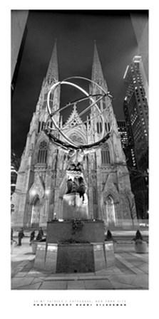 Saint Patrick&#39;s Cathedral, NYC by Henri Silberman art print