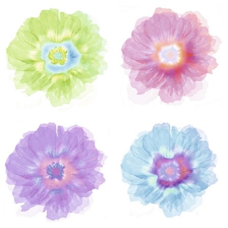 Quatre Fleurs by Robin art print