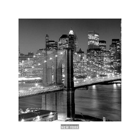 Brooklyn Bridge by Henri Silberman art print