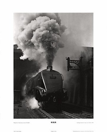 NRM, Woodcock A4 Class Steam Locomotive by Eric Tracey art print