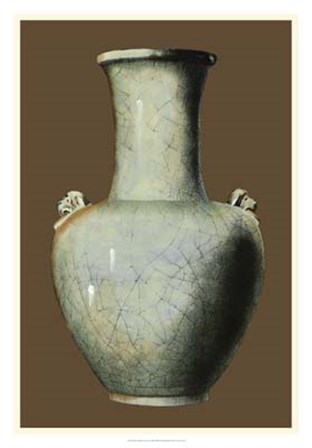 Aquamarine Vase I by Vision Studio art print