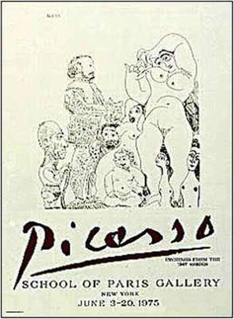 347 Series Etchings by Pablo Picasso art print