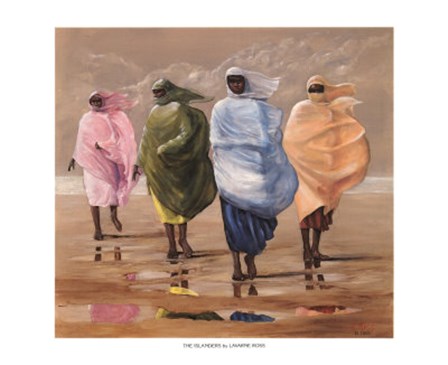 Islanders by Laverne Ross art print