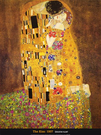 Kiss by Gustav Klimt art print