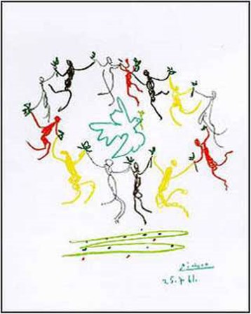 Dance of Youth (S-Litho) by Pablo Picasso art print