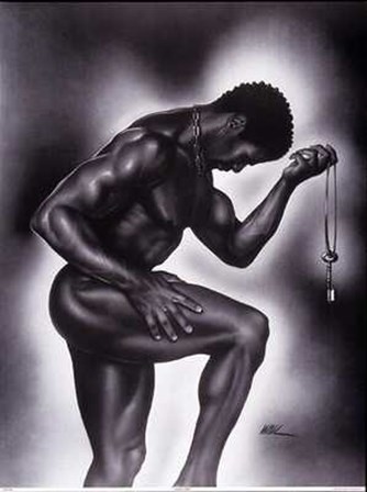 The Key-Male by Kevin A. Williams - WAK art print