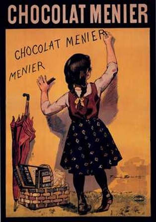 Chocolat Menier art print