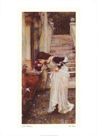 Shrine by John William Waterhouse art print