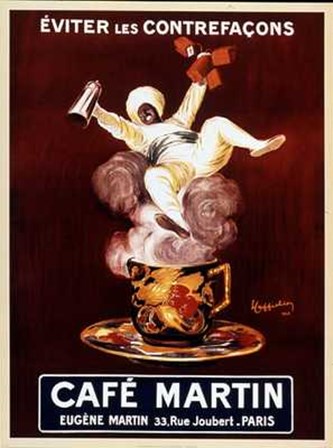 Cafe Martin by Leonetto Cappiello art print