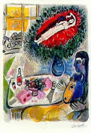 Reverie (Le) by Marc Chagall art print