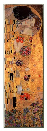 The Kiss, c.1908 (panel) by Gustav Klimt art print
