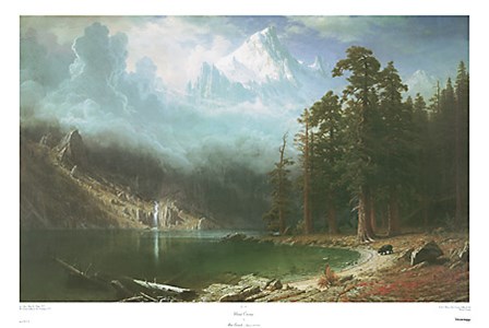 Mount Corcoran by Albert Bierstadt art print