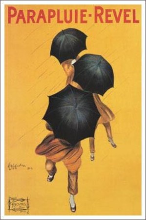 Parapluie-Revel, 1922 by Leonetto Cappiello art print