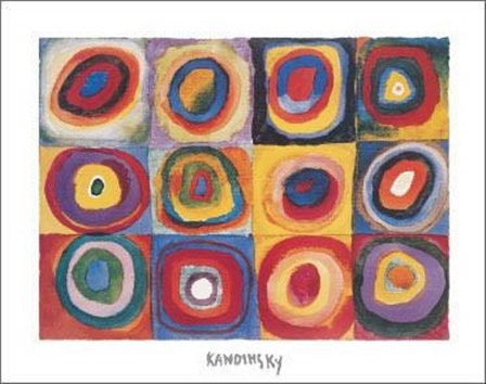 Farbstudie by Wassily Kandinsky art print