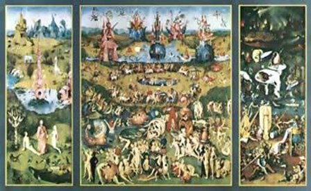 Garden Of Delights by Hieronymus Bosch art print