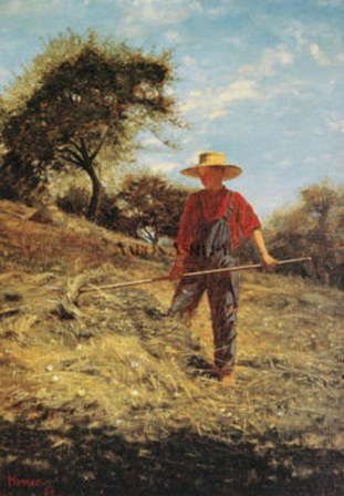 Haymaking by Winslow Homer art print