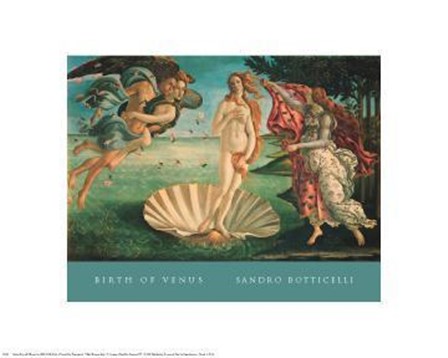 Birth Of Venus by Sandro Botticelli art print