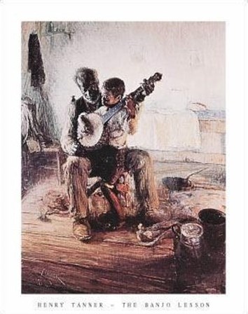 Banjo Lesson by Henry Ossawa Tanner art print