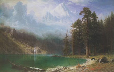 Mount Corcoran by Albert Bierstadt art print