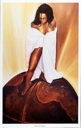 Power Of Woman by Kevin A. Williams - WAK art print